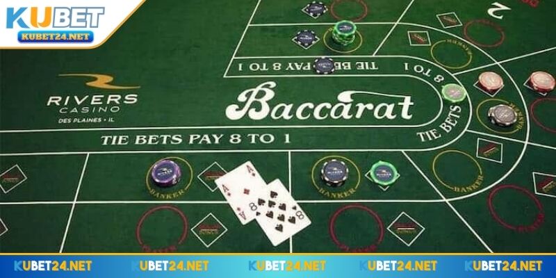 Bài Baccarat tính điểm trên lá bài
